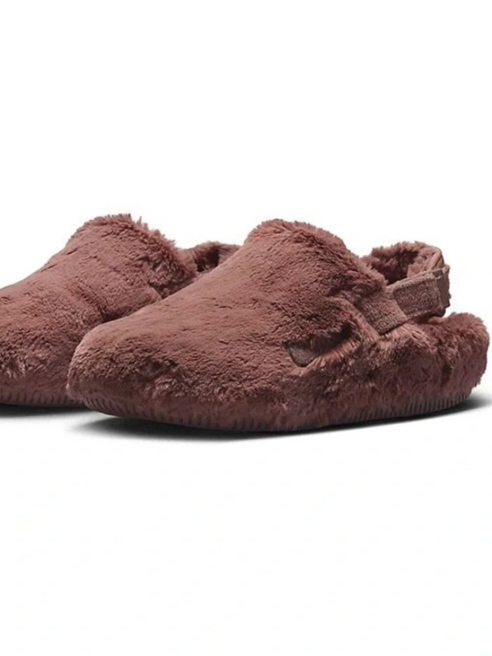Nike Calm SE Fuzzy Mules Color Tattoo Size 8